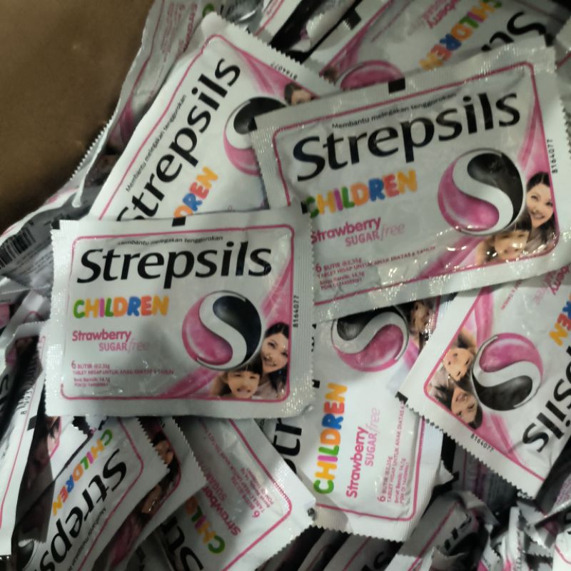 

Strepsils strawberry sugar isi 6 butir