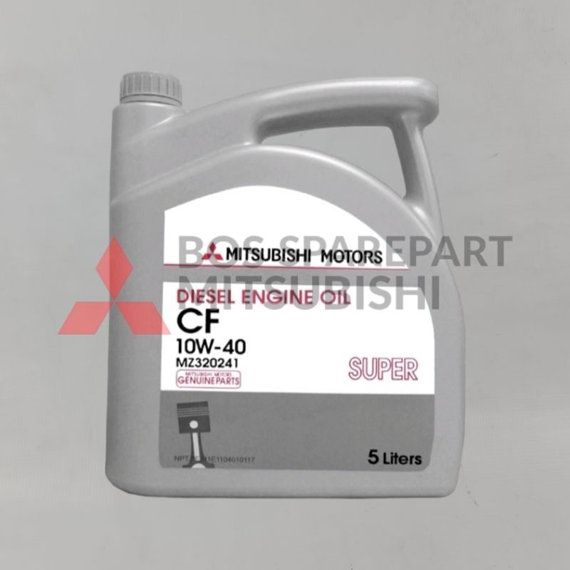 OLI MITSUBISHI SUPER CF 10W-40 DIESEL 5 LITER ORIGINAL MITSUBISHI | MZ320241