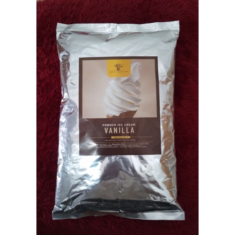 

Ice Cream powder rasa Vanilla