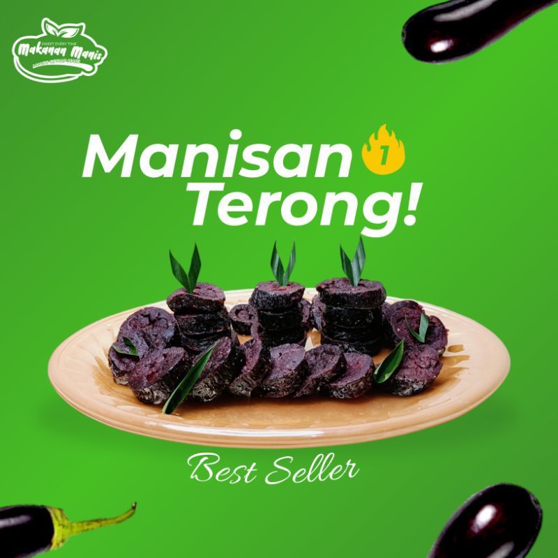 

Manisan Terong manis kering 300 g