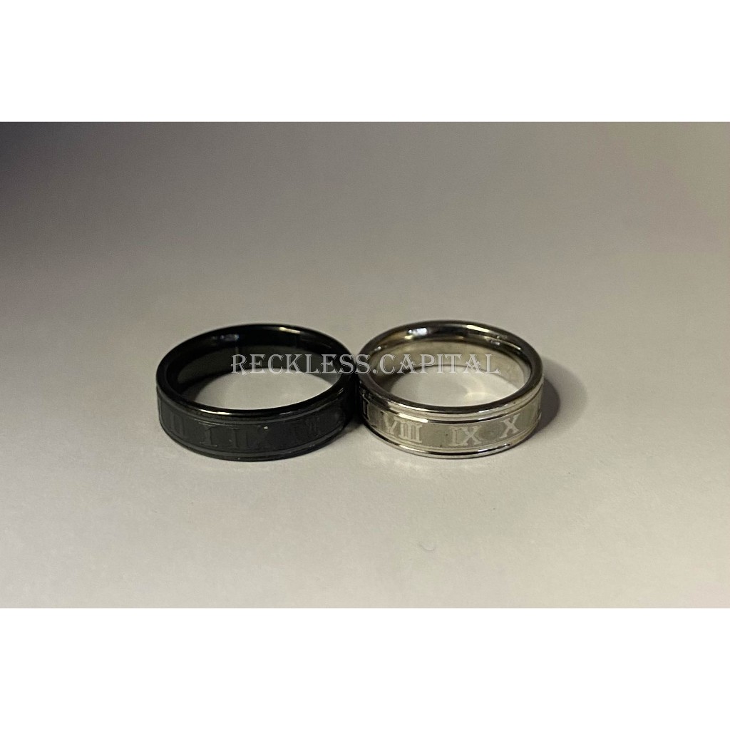 Romawi Ring  - Cincin pria/Cincin ring skull/Cincin Couple/ Ring skull/Cincin Titanium/ Cincin Titan