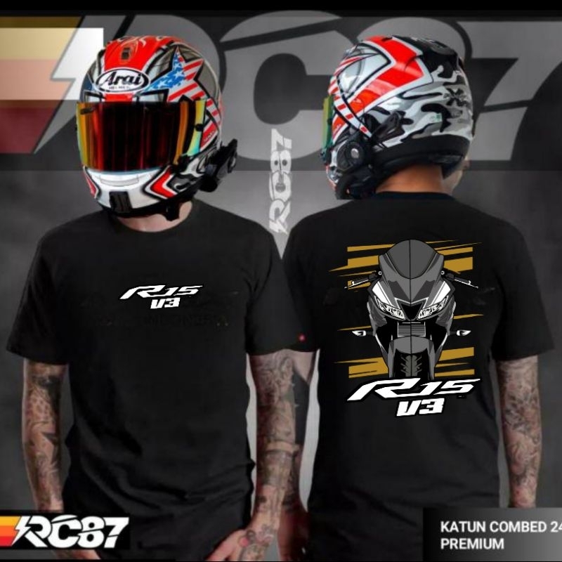 tshirt kaos yamaha R15 v3 kaos r15 baju r15