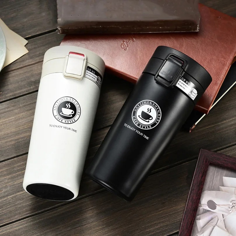 ANS Thermos Kecil Mini Termos kopi Stainless Steel Vacum Tumbler 380ml