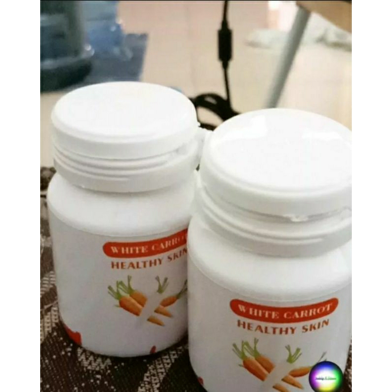white carrot_pemutih kulit dari dalam sama dengan infus whitening 100% ampuh