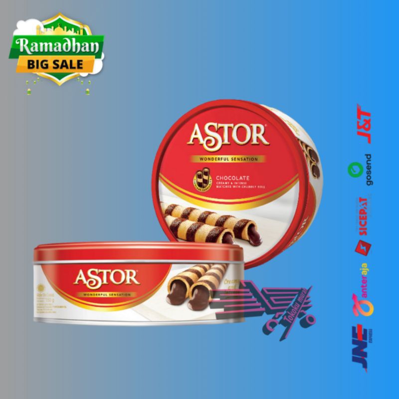 

SPECIAL LEBARAN:. ASTOR WAFER STIK COKLAT KALENG. 156,g // mantap rasanya