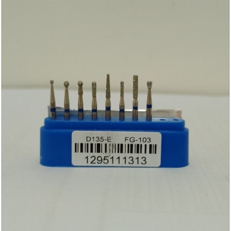 Bur dental diamond preparasi kavitas set / bur Cavity preparation high speed / mata bur