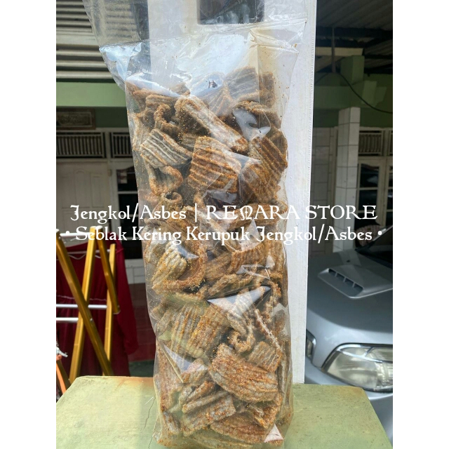 250 Gram | Jengkol/Asbes (Seblak Kering Kerupuk Jengkol/Asbes)