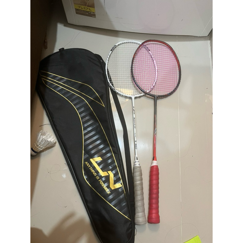 Raket Lining Wind Lite 800 II dan Raket Zilong Novapunk