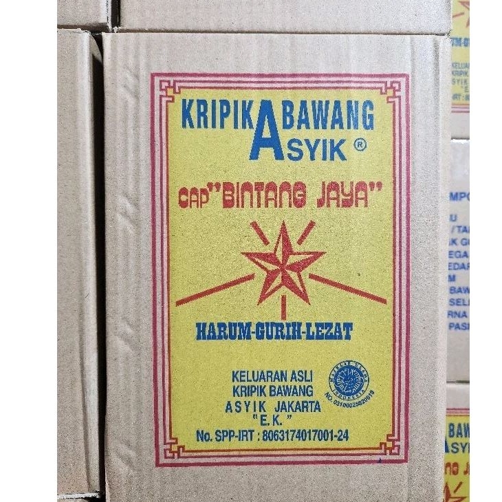 Keripik Bawang Cap Bintang Jaya