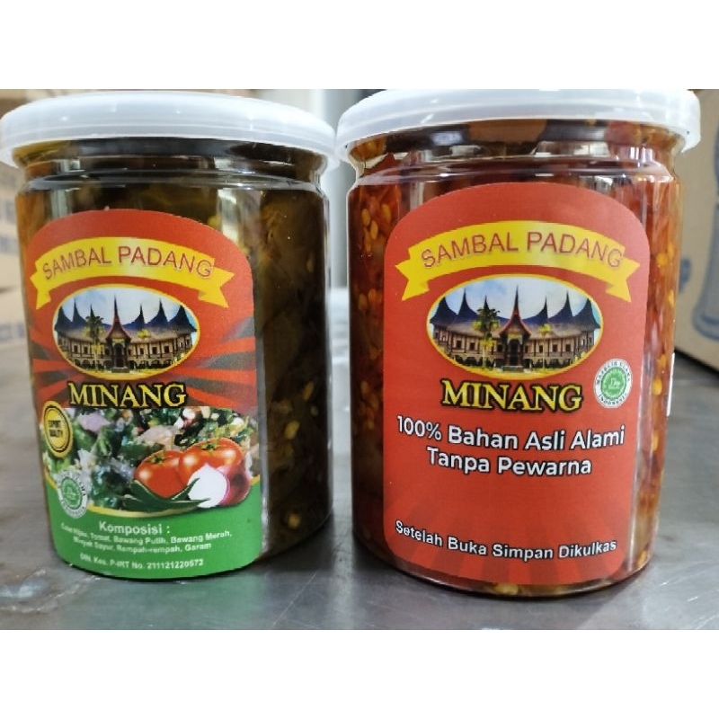 

Sambal Padang Minang 280gr Lokal HALAL