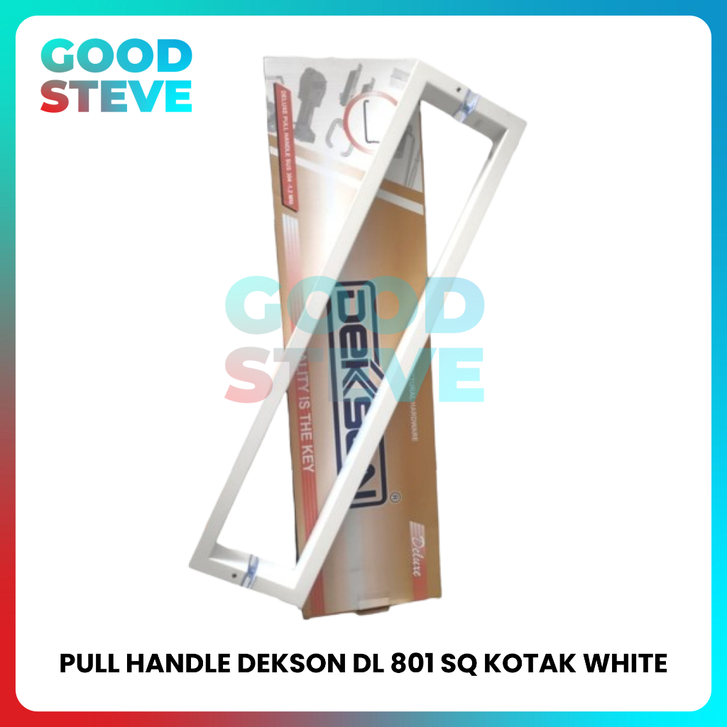 PULL HANDLE DEKSON DL 801 SQ KOTAK WHITE