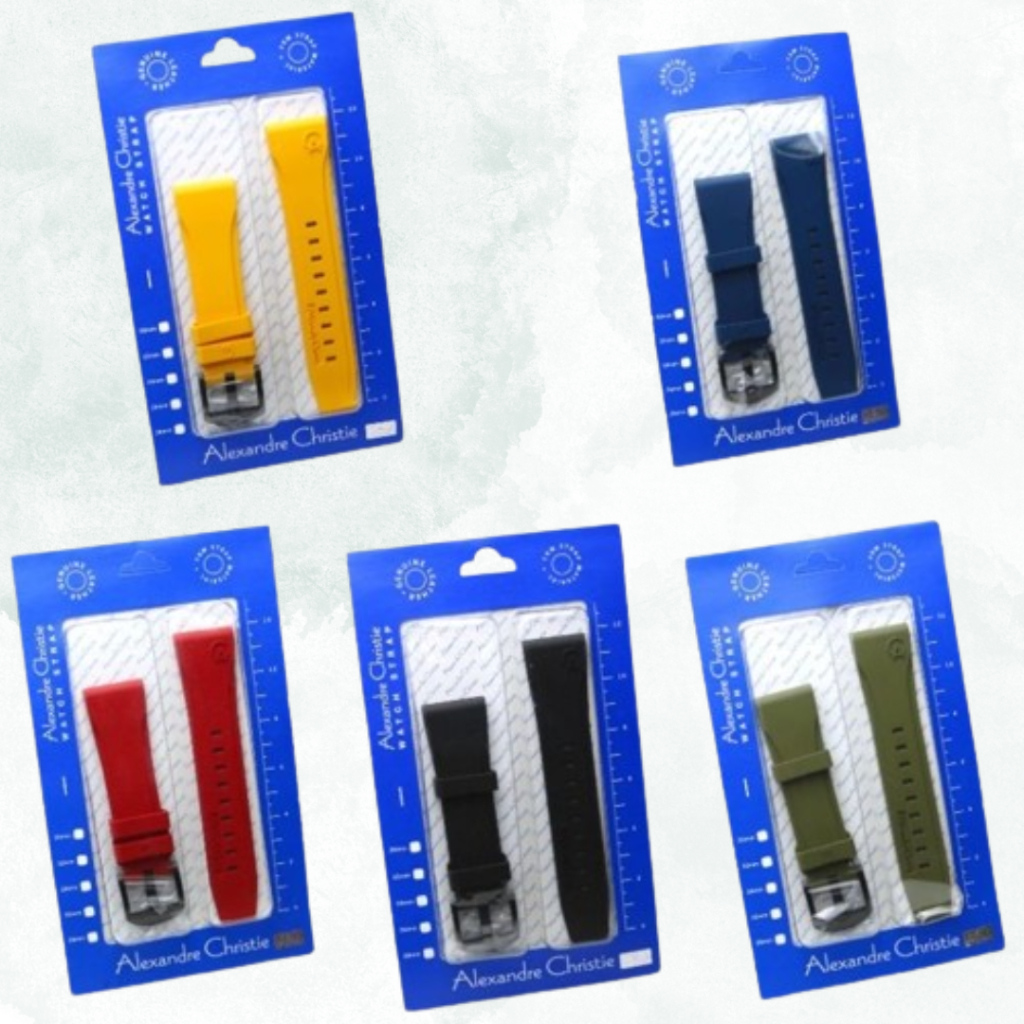 TALI RUBBER / TALI KARET ALEXANDRE CHRISTIE AC 6295 / AC 8630 / AC 6592 SIZE 22 MM / 24 MM / 26 MM O