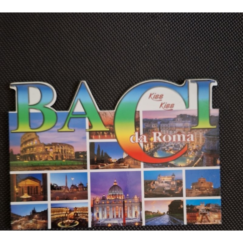 

kartu pos pemandangan kota roma/roma italia postcard