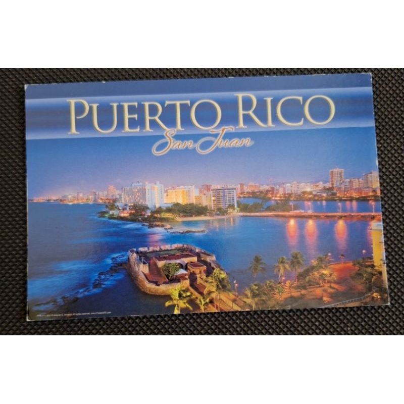 

kartu pos pemandangan puerto rico/puerto rico postcard