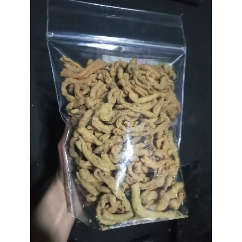 

Kripik Usus Renyah Gurih Krispi 250gr