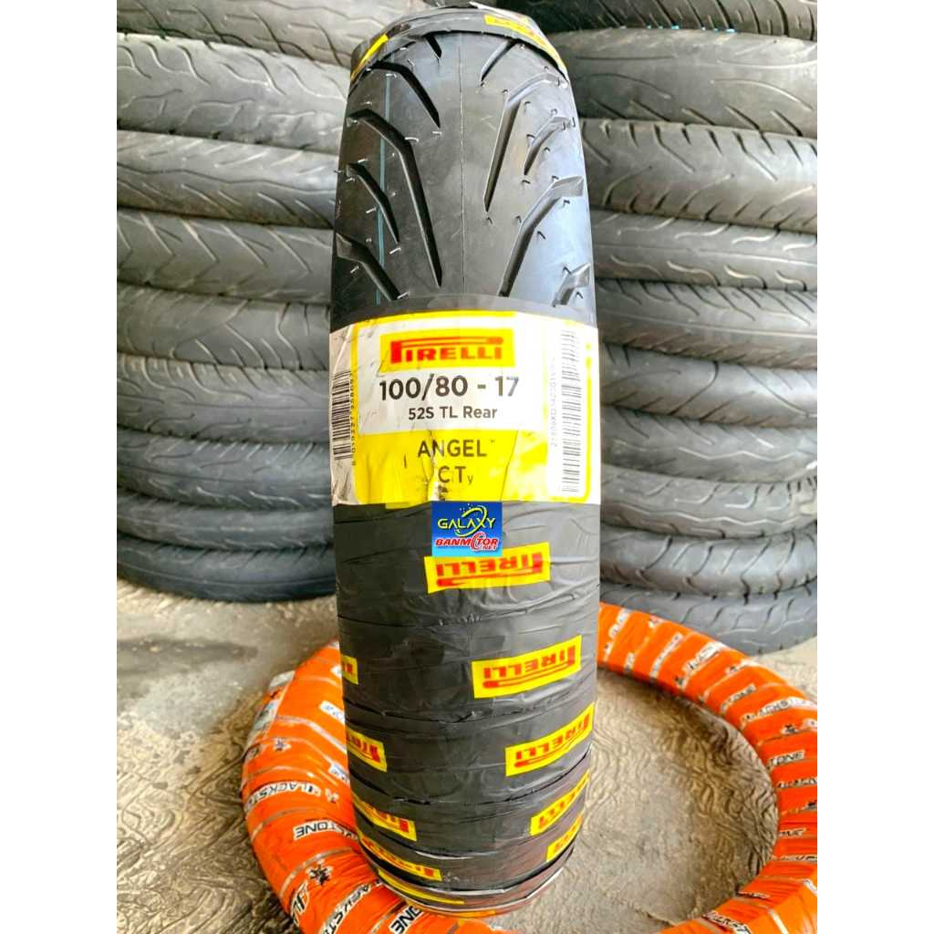 Ban Pirelli 100/80-17 Ring 17 Tubeless ban 100/80-17 ban motor ring 17 ban Pirelli 100/80-17 ban mot