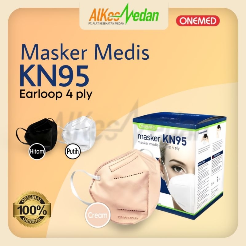 MASKER KN95 KN-95 ONEMED MASKER MEDIS ALKESMEDAN ALATKESEHATANMEDAN