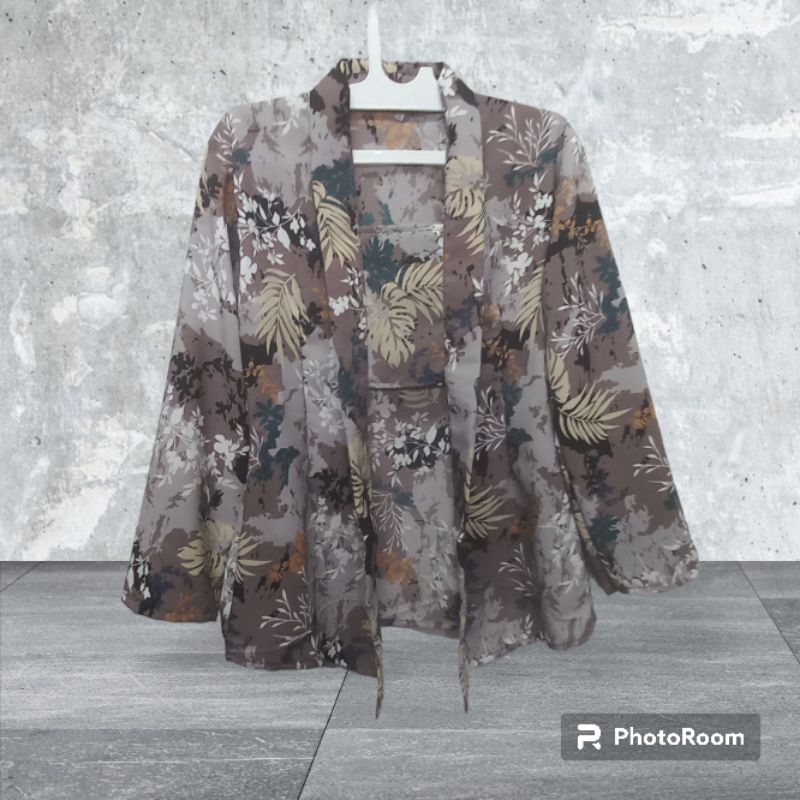 Kebaya Kutubaru Motif Bunga