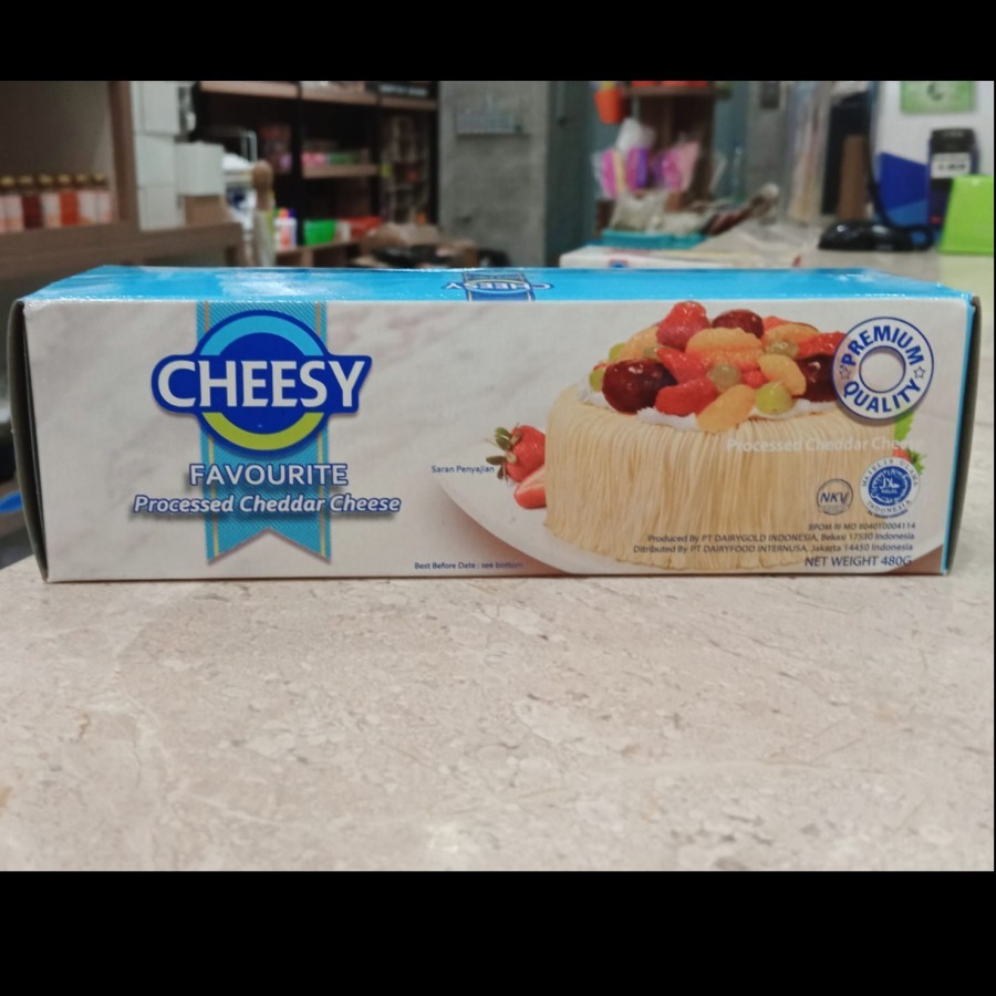 

cheesy cheddar 500gr keju cheddar cheesy chesse