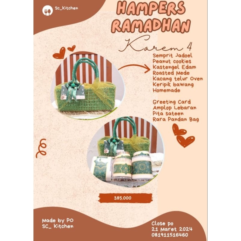 

isi super komplit paket lebaran