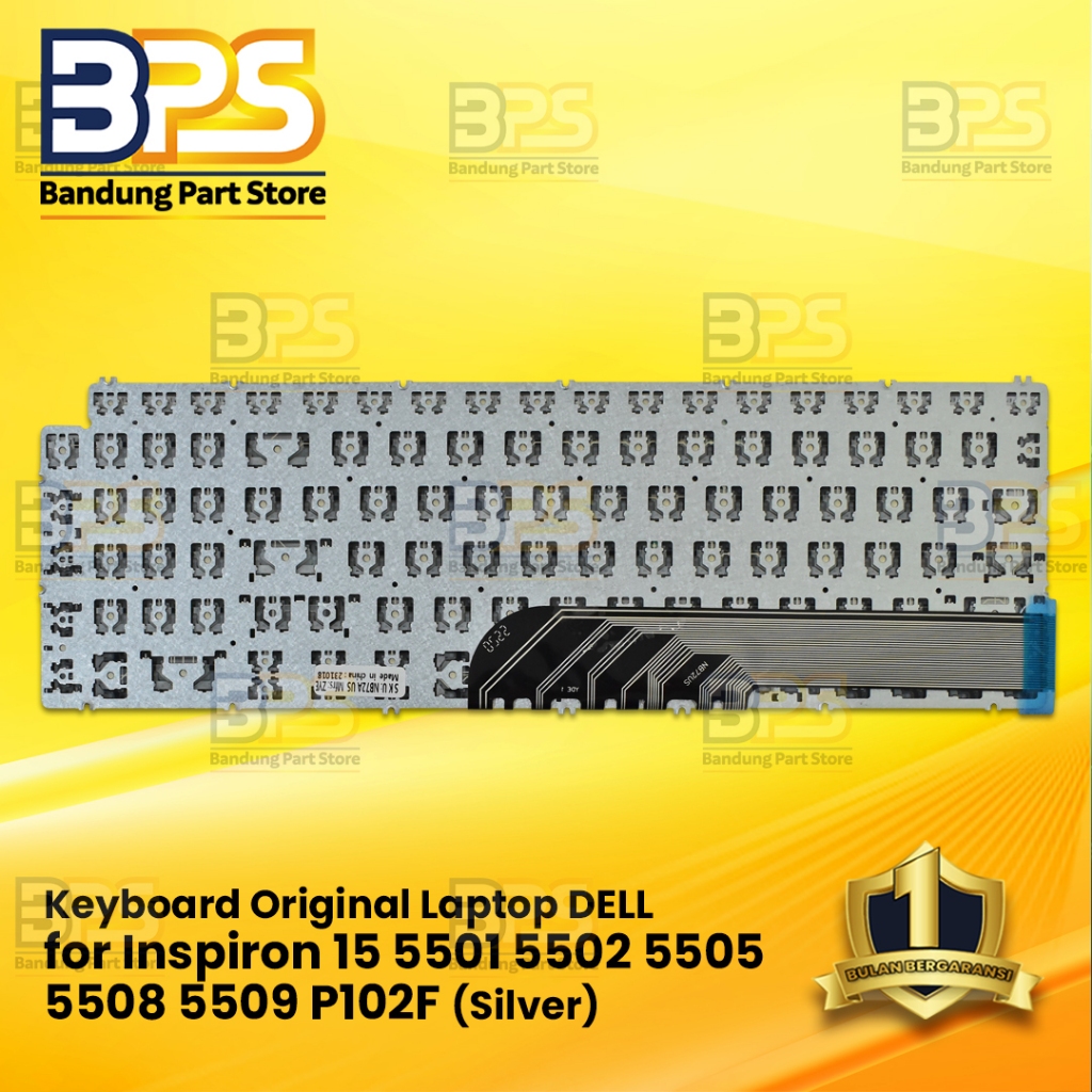 Keyboard dell Inspiron 15 5501 5502 5505 5508 P102F P12F001 no Backlight