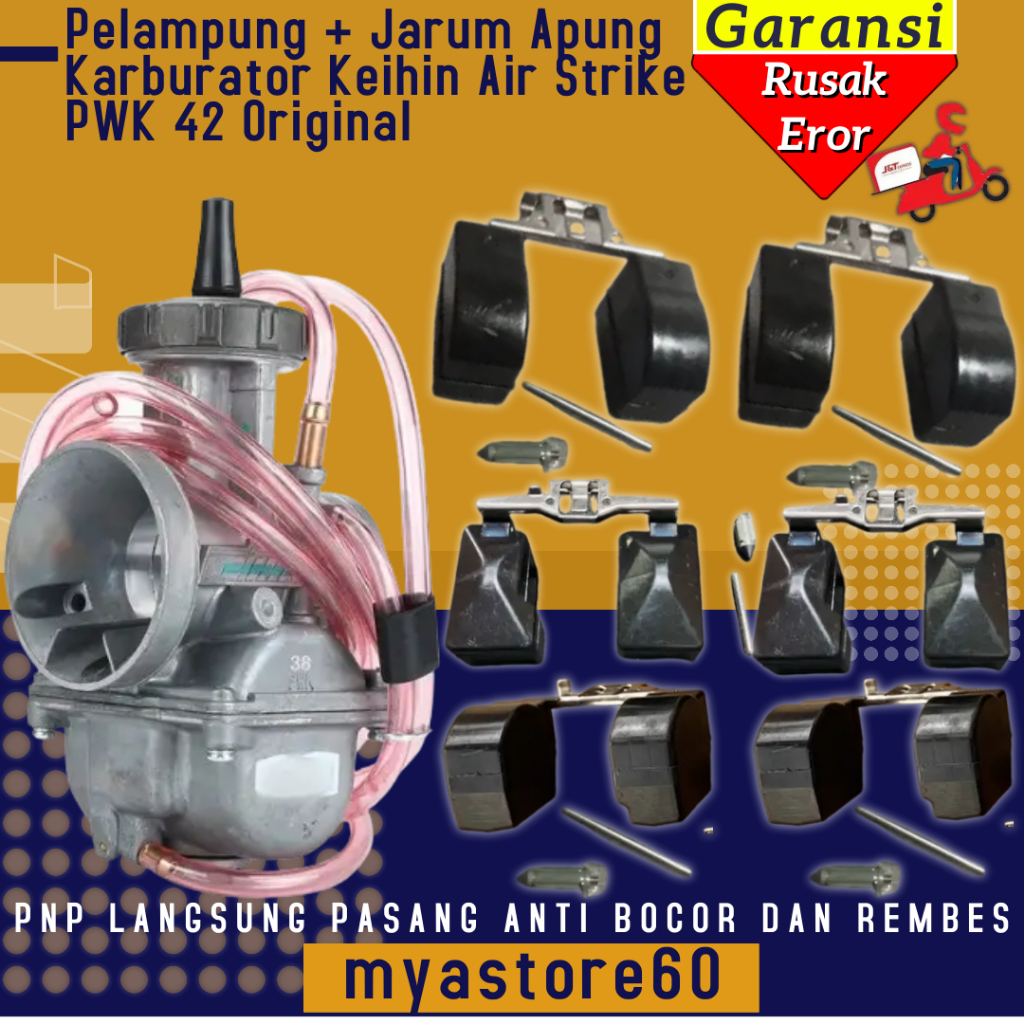 Pelampung Apung Jarum Apung Plampung Karburator Air Strike Karbu Carburator Carbu PWK 42 PWK42 Sudco