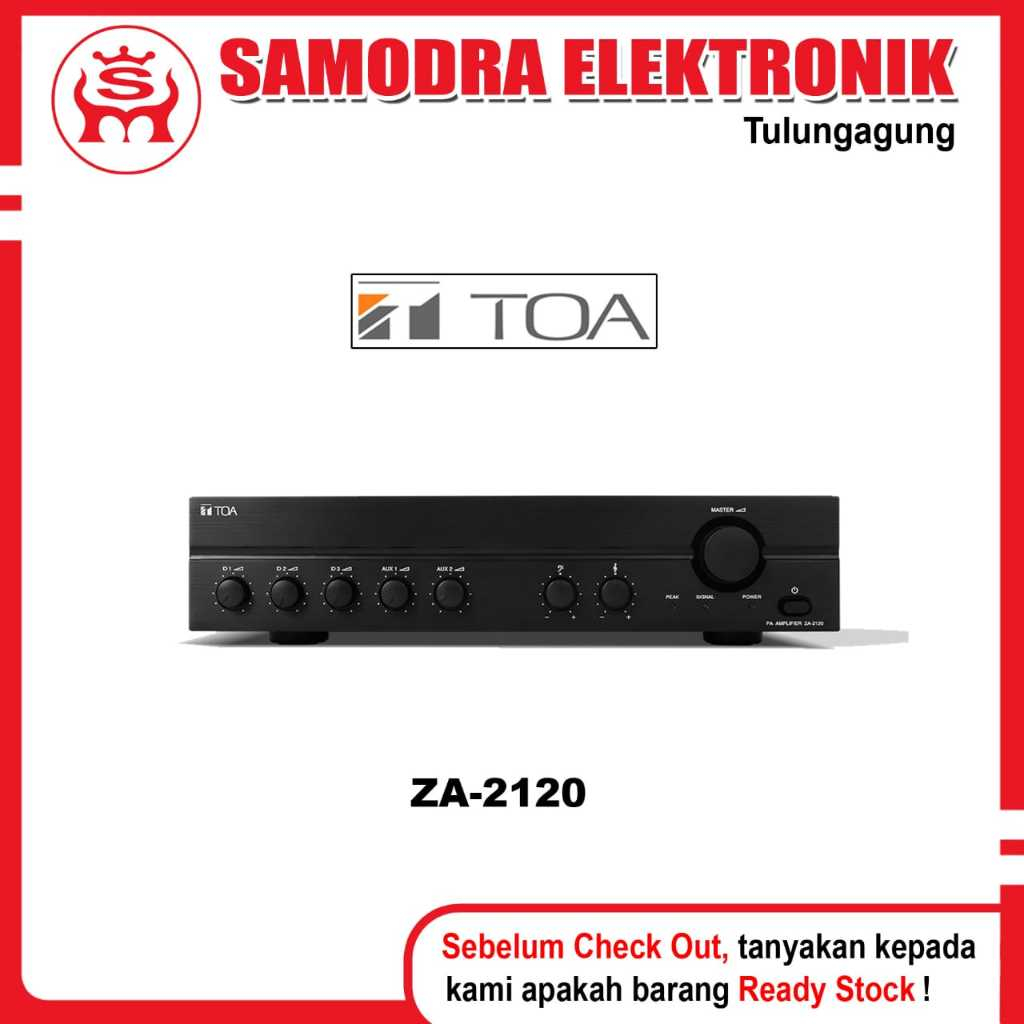 Amplifier TOA | Power Ampli ZA-2120