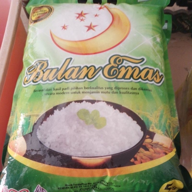 

Beras Bulan Emas 5 kg