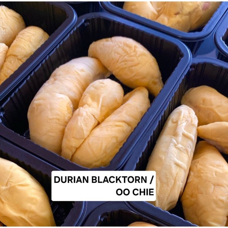 

DURIAN BLACK TORN/DURIAN DURI HITAM PREMIUM/ O CHEE. Frozen 400 gr