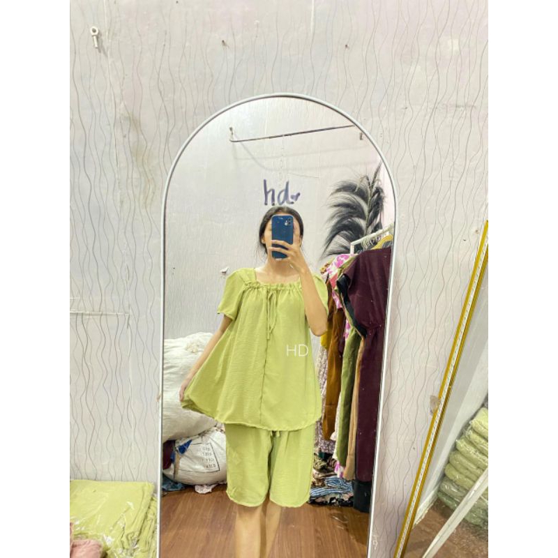 ONE SET CRINKLE AIRFLOW