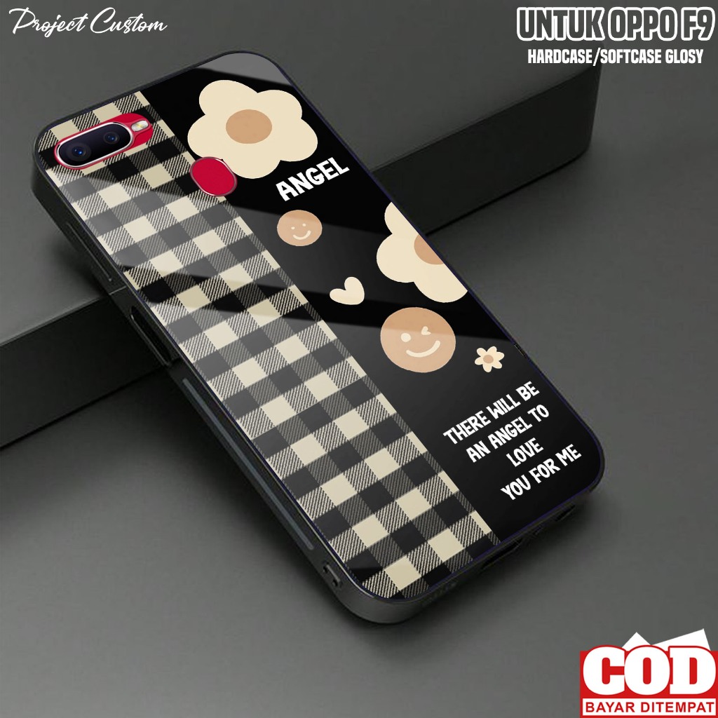 Case OPPO F9 - Casing OPPO F9 Terbaru [ BUNGA002 ] Silikon Oppo F9 - Kesing Hp Oppo F9 - Softcase Hp