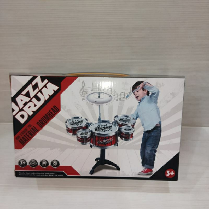 TAM-001 Mainan Anak Jazz Drum Mainan Anak Alat Musik