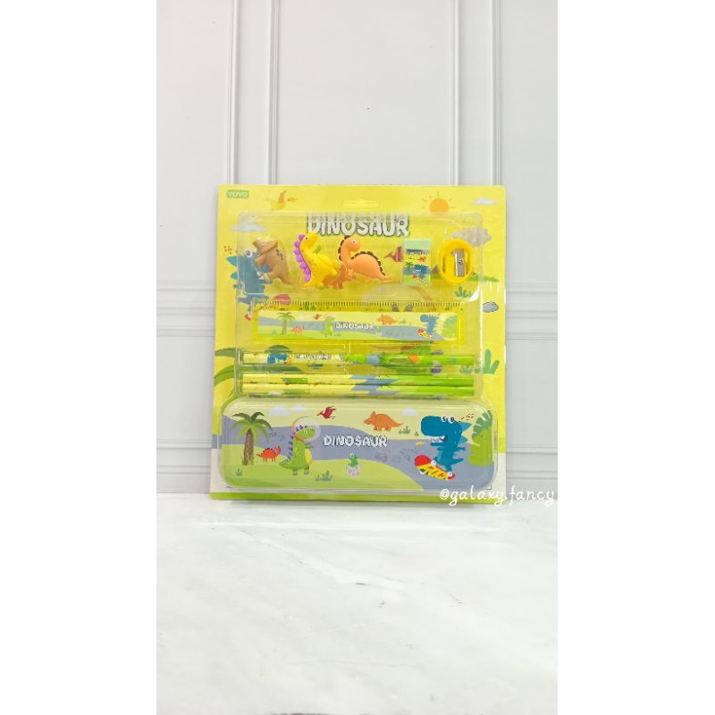 

Stasionery Set/Alat Tulis Set Karakter Animals