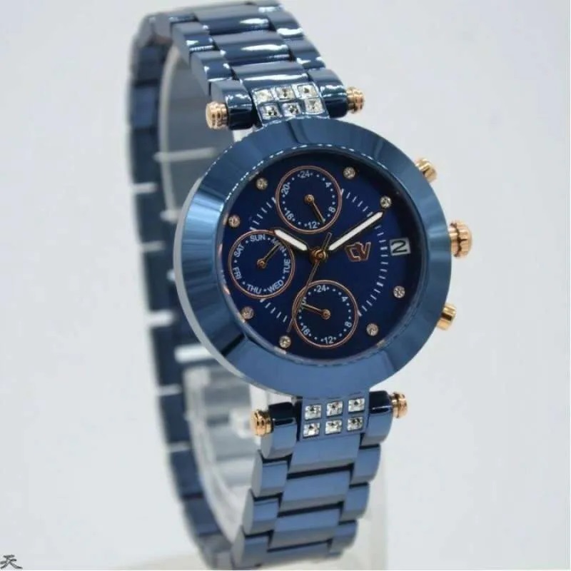 JAM TANGAN WANITA CHRIST VERRA 71081L-1J BLU ORIGINAL