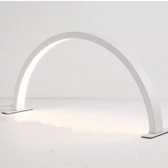 LAMPU MEJA NAIL ART - DESK LAMP - NAIL LAMP HALFMOON WHITE
