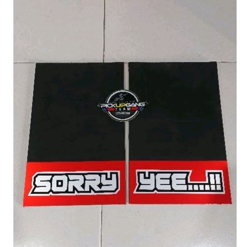 karpet lumpur variasi mobil pick-up