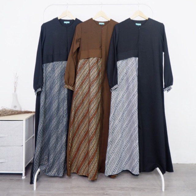 Abaya Gamis Batik Gamis Etnik Abaya Batik Batik Couple