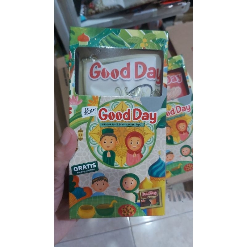 

Good day 1 pak (isi 10 pcs) LIMITED EDITION FREE AMPLOP LEBARAN