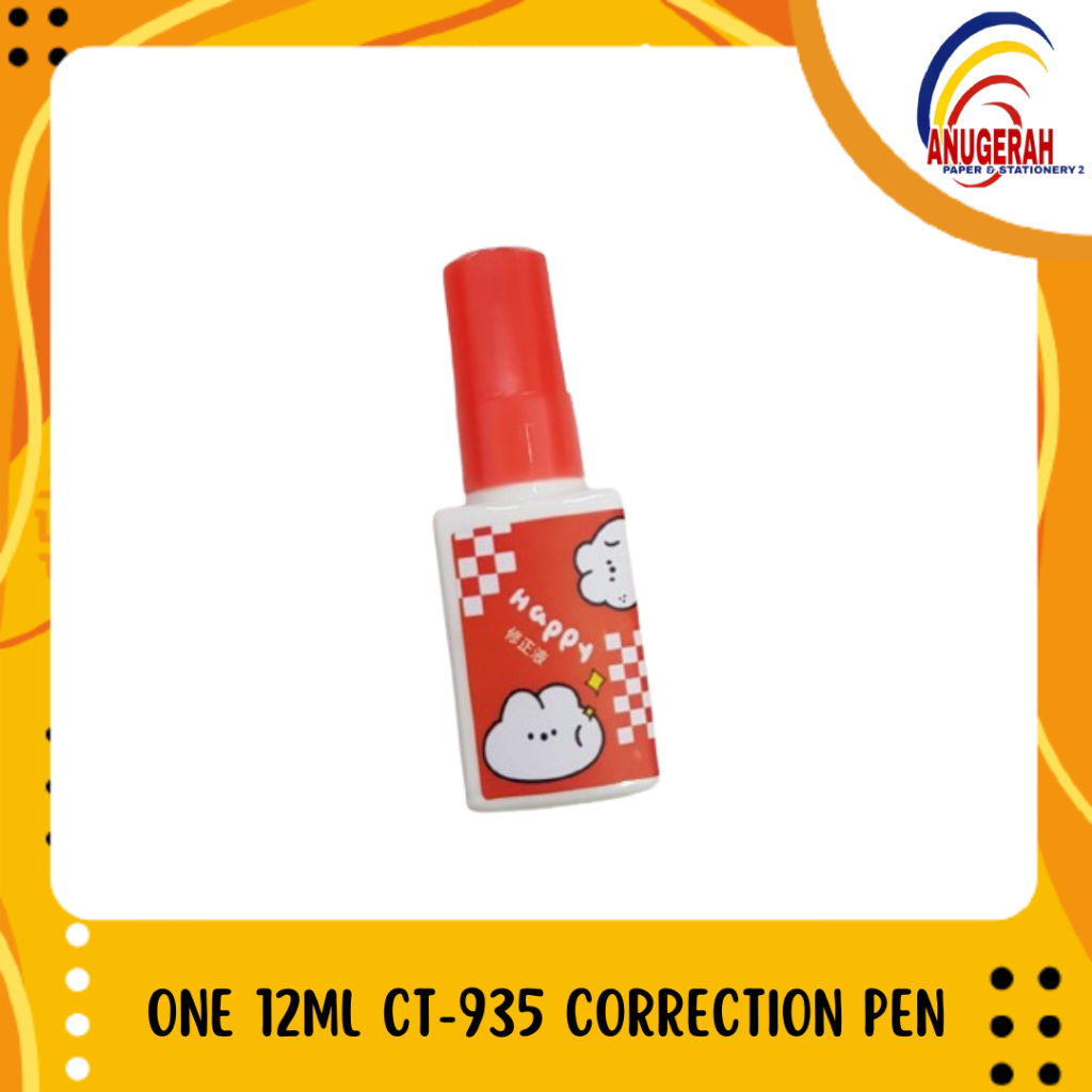 

ONE 12ML CT-935 CORRECTION PEN (PCS)