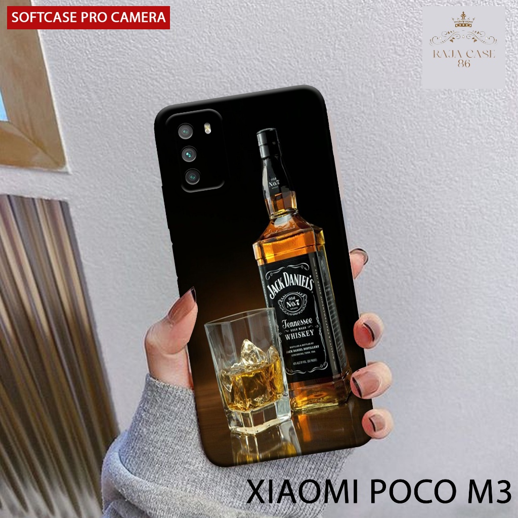 Case Poco M3 4g Terbaru - Rajacase - casing Poco M3 - Motif case Branded - Pelindung handphone - POC