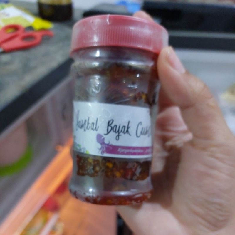 

SAMBAL SAMBEL BAJAK CUMI 250g homemade