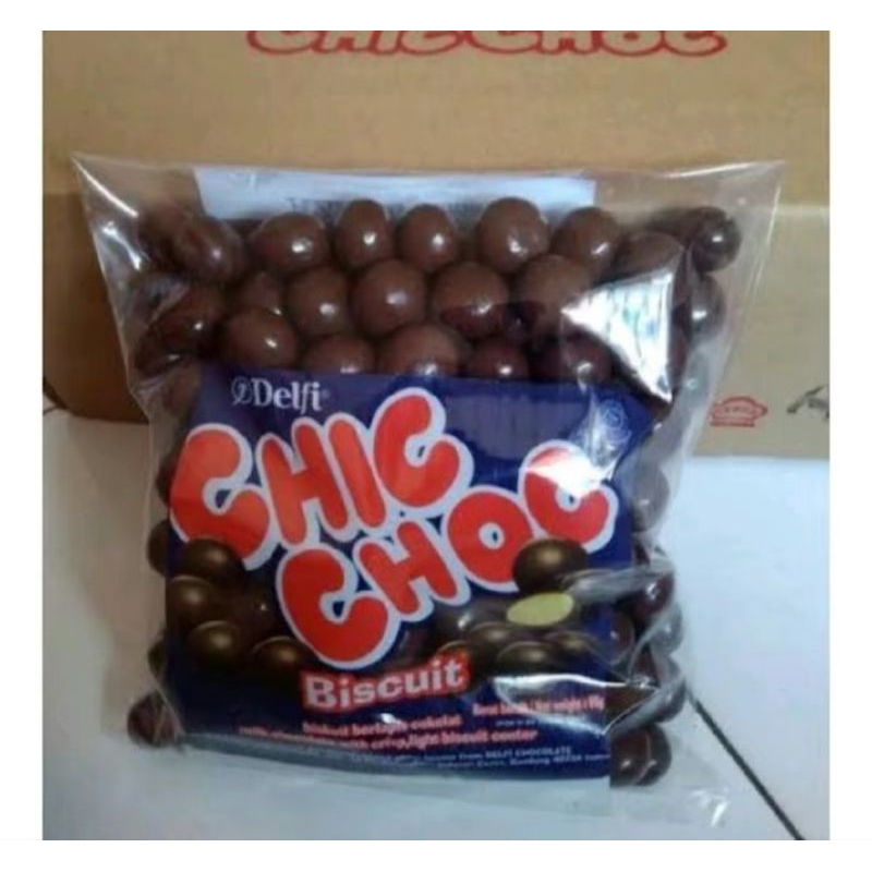 

Delfi Chic Choc Biscuit Chocolate Ball Coklat 500gram