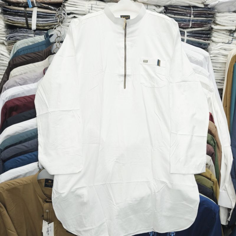 Baju Koko Pria Muslim Big Size Jumbo Gamis Kurta Premium Lengan Pendek Dan Panjang / Baju Koko Pria 