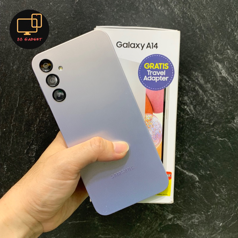 Samsung A14 4/128 Silver Second Fullset Original SEIN