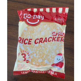 

HALAL Snack Rice Crackers GO-DAY | Biskuit Krekers Beras 16.5 gram