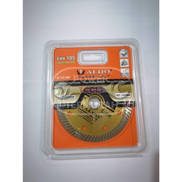 

DIAMOND WHEEL ALDO 4" DWK 105 MATA PISAU POTONG KERAMIK ALDO DWK105