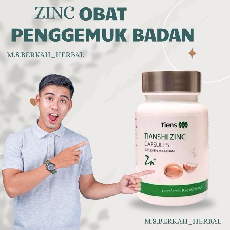 ZINC PENGGEMUK BADAN TIENS ORIGINAL