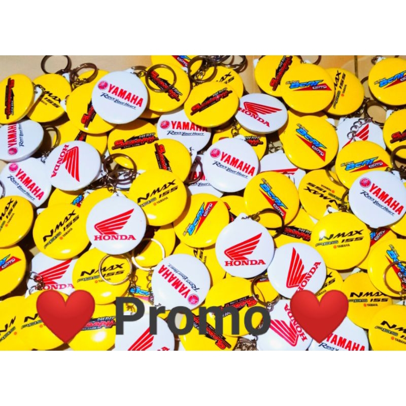 gantungan kunci sepeda & mobil