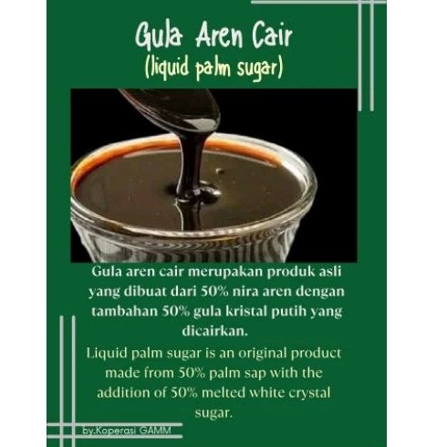 

Gula Aren Cair