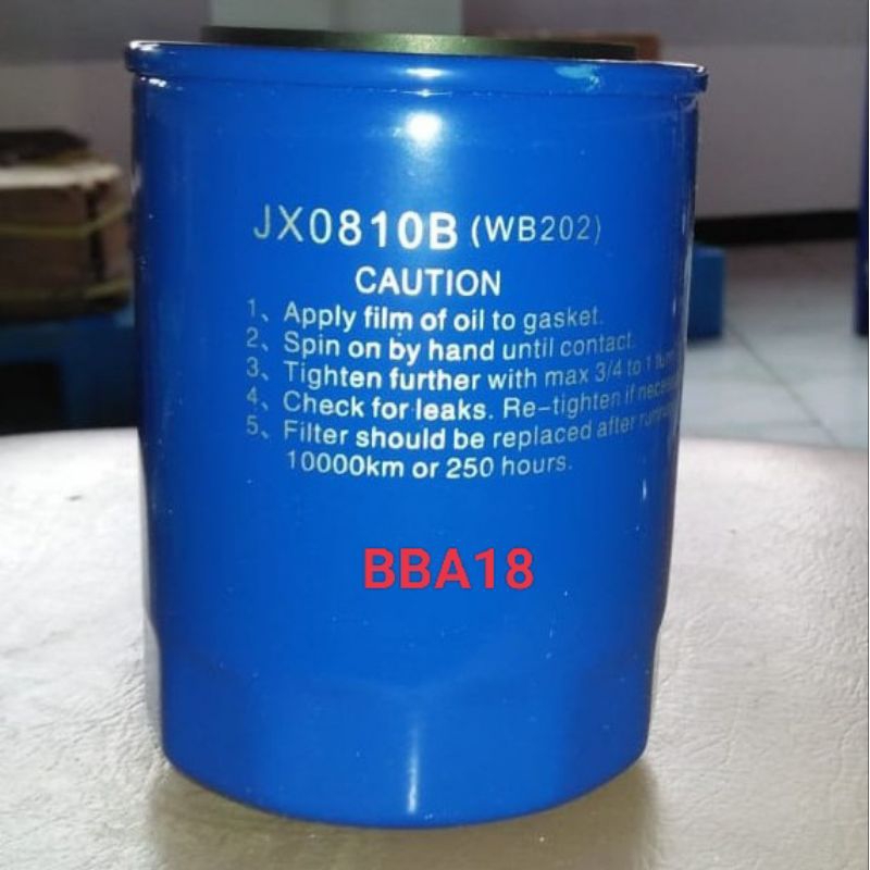 Filter Oil JX0810B ( WB202 ) - Filter Oli JX0810B - Saringan Oli